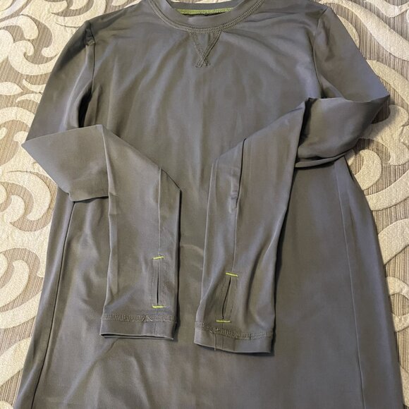 ClimateSmart Boys' Comfortech Poly 2pc Base Layer Set Gray Size Medium EUC - Picture 4 of 8